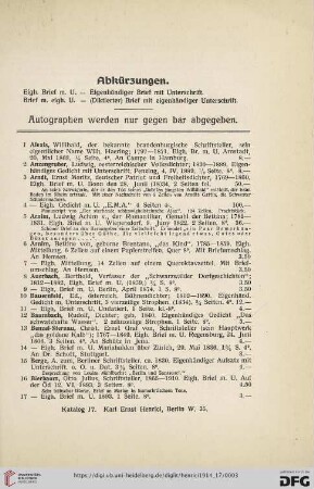 No. 1 - 231 (Alexis - Zschokke)
