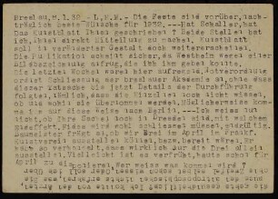 L,H.M. - Die Feste sind vorüber, nachträglich beste Wünsche...