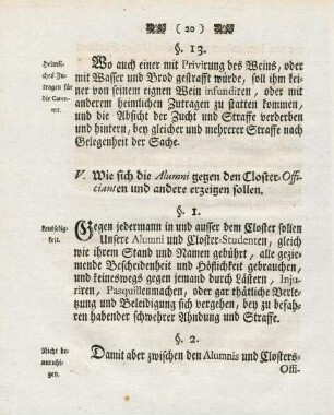 20-23 Nr. V, §1-5