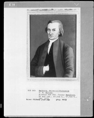 Bildnis des Joh. Caspar Honsberg