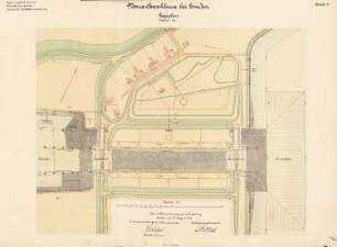 Neue Seeschleuse, Emden: Lageplan 1:1000
