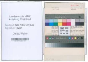 Entnazifizierung Walter Drees , geb. ()