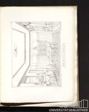 Pl. 14. Design, No. 3. Library.