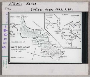 Athos: Karte
