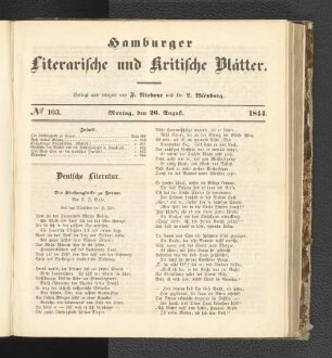 Nummer 103. Montag, den 26. August