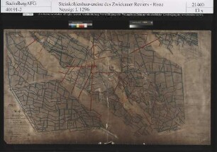 Schacht IV - Rußkohlenflöz (III. Flöz), untere Abteilung (Bl. 1) mit Nachbringungen