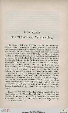 Zehnter Abschnitt