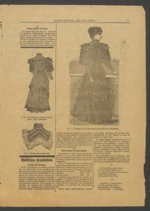 N° 3. - Cuello para señoritas.