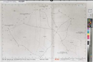 Affeln (Neuenrade), Altenaffeln (Neuenrade), Umlegung Affeln  Altenaffeln, Rahmenkarte Altenaffeln Flur 19