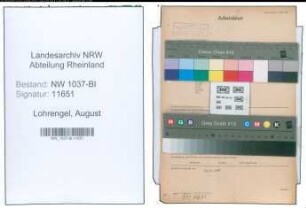 Entnazifizierung August Lohrengel , geb. 20.09.1901 (Polizeibeamter)