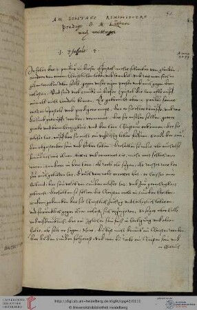 Predigt 8/1539