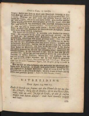 Uitbreiding Over Apoc: 14: vers 13.