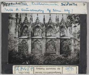 Oppenheim: Katharinenkirche, Südseite