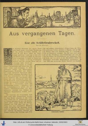 Aus vergangenen Tagen.