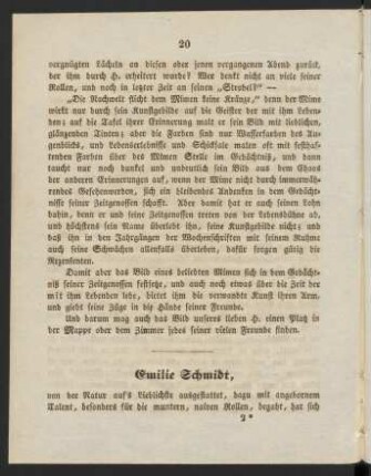 Emilie Schmidt, ...