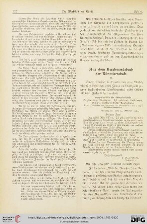 4: Aus dem Beschwerdebuch der Künstlerschaft, [2]