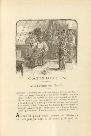 Capitulo IV. Li-Ma-Hong en Manila