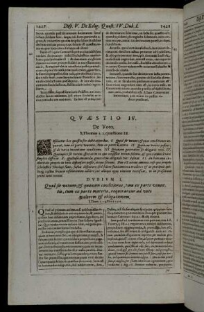 Quæstio IV. De Voto.
