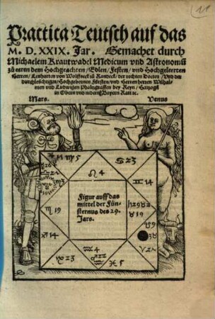 Practica Teutsch auf das M.D.XXIX. Jar