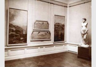 Blick in die Ausstellung der Nationalgalerie, Kabinett