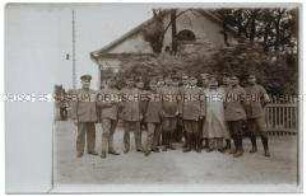 Gruppenfoto von Offizieren