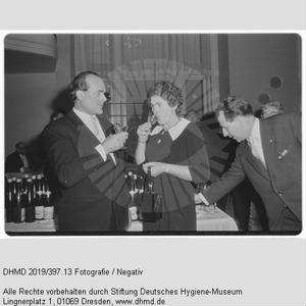 Empfang anlässlich der Nationalen Hygiene-Ausstellung - Gäste