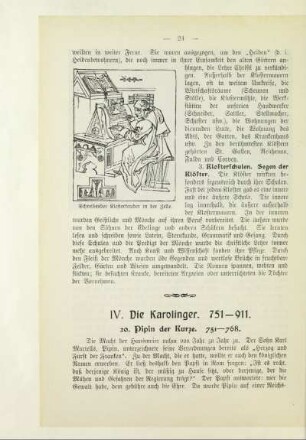 IV. Die Karolinger. 751 - 911