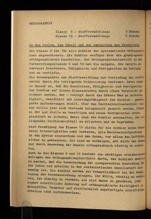 Orthographie