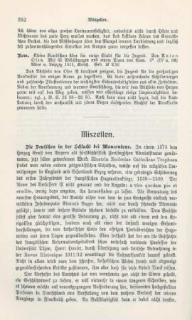 352-360 Miszellen