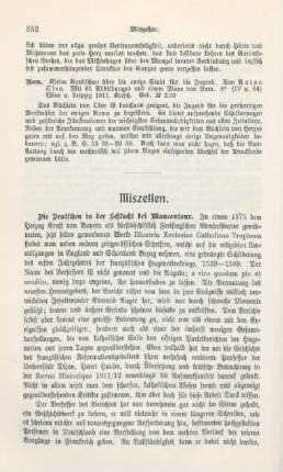352-360 Miszellen