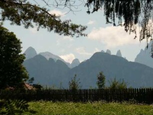 Bergmassive um Bozen und Oberbozen in Südtirol