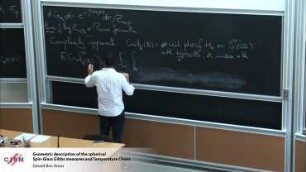 Geometric description of the spherical Spin-Glass Gibbs measures and temperature chaos