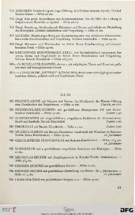 Glas (Nr. 355-369d)