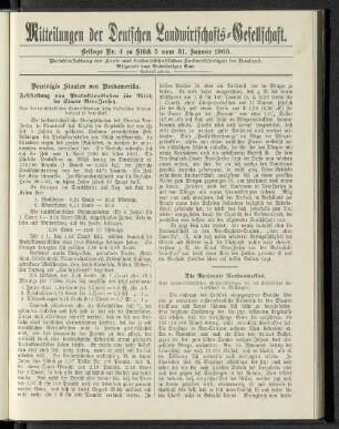Beilage Nr. 4 zu Stück 5 vom 31. Januar 1903.