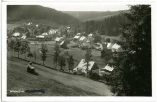 Wildenthal. Blick vom damaligen Hitlerring auf Wildenthal