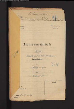 Beklagter: Ibing, Karl; Beklagter: Kleinhaus, Heinrich; Beklagter: Simshäuser, Wilhelm; Beklagter: Kosakowski, Fritz; Beklagter: Siebenberg, Karl; Beklagter: Karthaus, Karl; Beklagter: Geldmacher, Hans; Beklagter: Jürgens, Theodor; Beklagter: Halbey, Hugo; Beklagter: Biermann, Fritz; Beklagter: Hartmann, Heinrich; Beklagter: Schmidt, Wilhelm; Beklagter: Jung, Karl; Angeklagter: Meeremann, Eberhard: Aufruhr und unbefugter Waffenbesitz