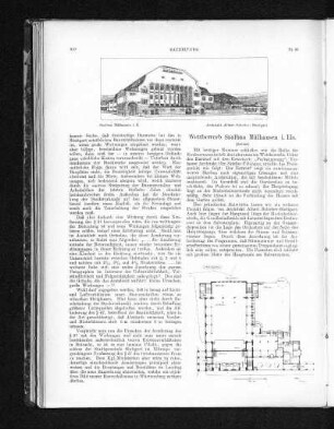 Wettbewerb Saalbau Mühlhausen i. Els.