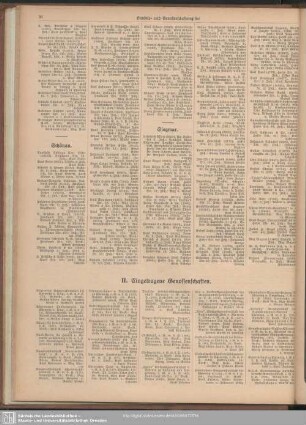 II. Genossenschaftsregister : II. Eingetragene Genossenschaften