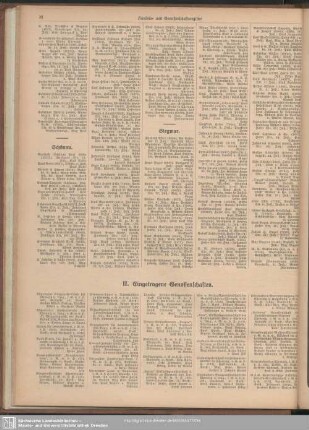 II. Genossenschaftsregister : II. Eingetragene Genossenschaften