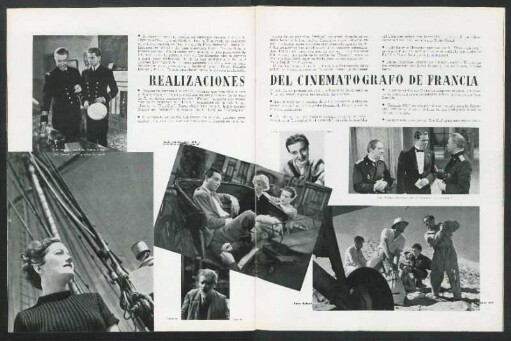 Realizaciones del cinematógrafo de Francia