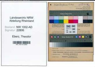Entnazifizierung Theodor Eberz, geb. 12.02.1908 (Buchhalter)
