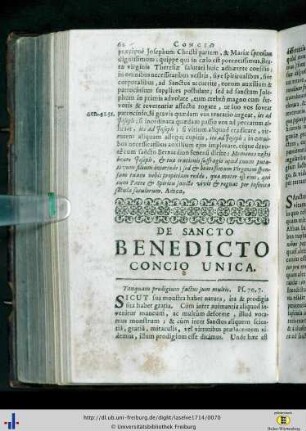 De Sancto Benedicto