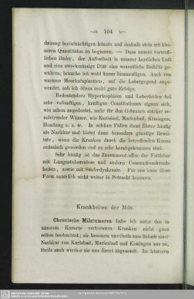 Krankheiten der Milz