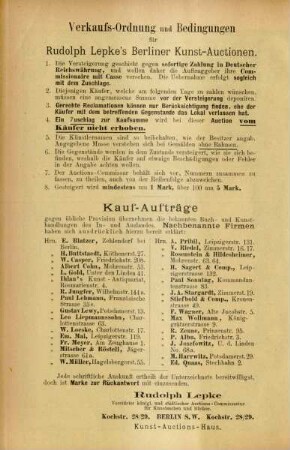 Rudolph Lepke's Berliner Kunst-Auctionen