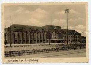 Hauptbahnhof in Königsberg