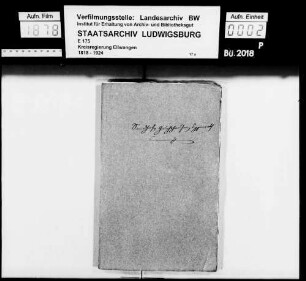 Ortsvorsteher zu Honhardt