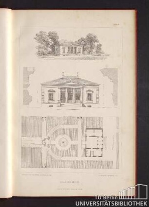 Tafel 12. Villa bei Berlin