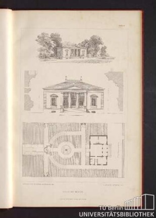 Tafel 12. Villa bei Berlin