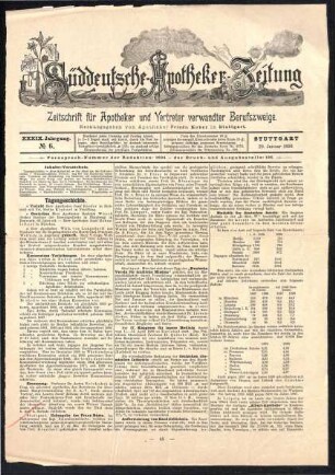 Artikel zur Übergabe der Fraas-Büste