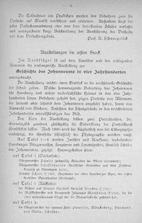 Ausstellungen im ersten Stock.